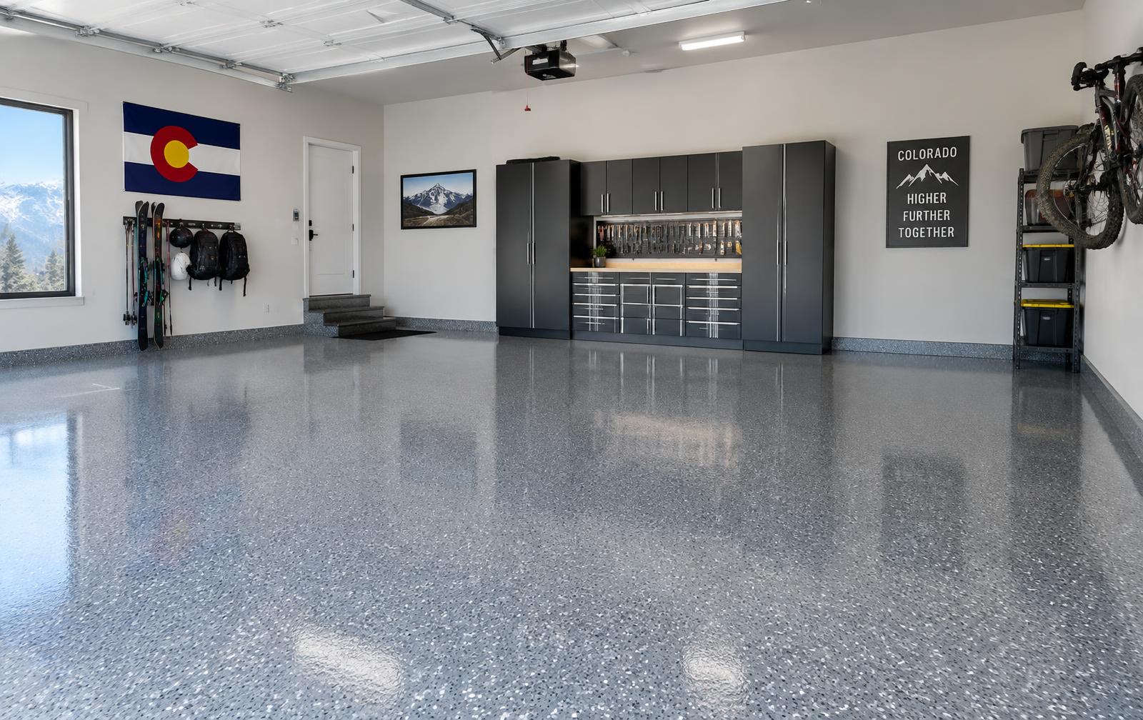 Decorative Flake Flooring
