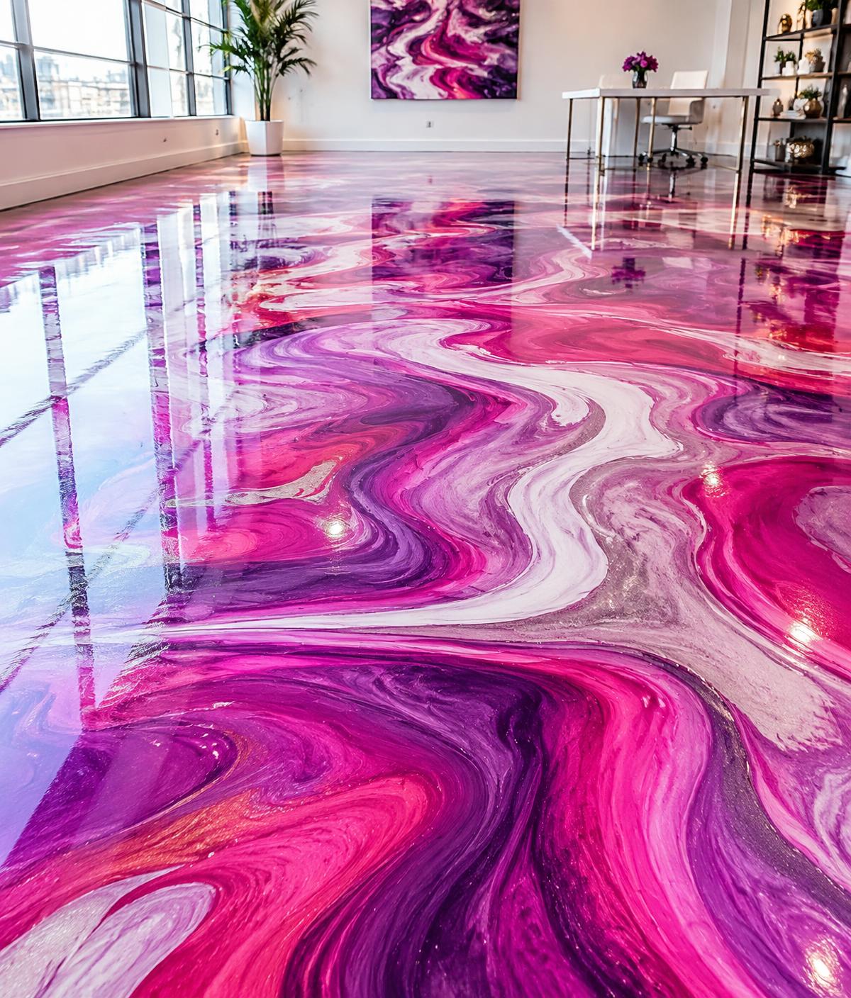 Metallic & Artistic Epoxy